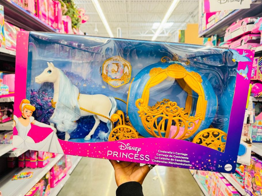 Up to 50% Off Disney Princess Toys on Walmart.online | Cinderella Horse & Carriage Just $25!