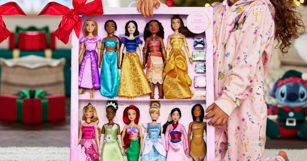 Disney Princess Doll Collection Gift Set Just $97 Shipped (Reg. $130) – Includes 11 Dolls AND 5 Mystery Boxes