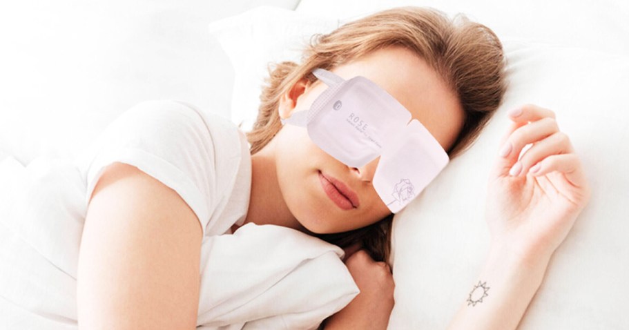 Self-Heating Steam Eye Masks 10-Pack Just $6 Shipped for Prime Members (Reg. $15)