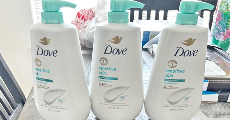 Dove Body Wash 3-Pack Just $14 Shipped on Amazon (Reg. $30)