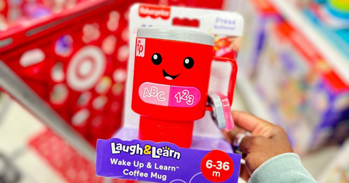 Fisher Price Laugh & Learn Coffee Mug Only $4.99 on Target.online (Reg. $10)