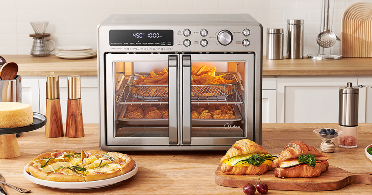 10-in-1 French Door Air Fryer Oven Just $129.99 Shipped on Amazon (Large Capacity)