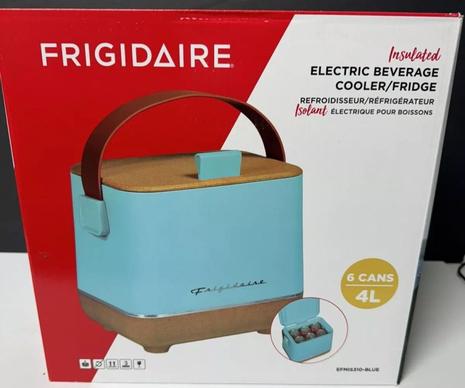 Frigidaire 6-Can Mini Fridge Cooler Just $19 on Walmart.online (Reg. $40)