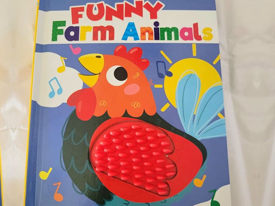 Funny Farm Animals Sensory Board Book