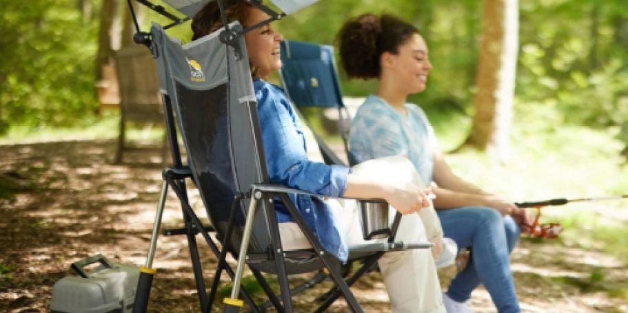 GCI Outdoor Rocker w/ Sunshade ONLY $45 Shipped on Amazon (Reg. $90) – Will Sell Out!