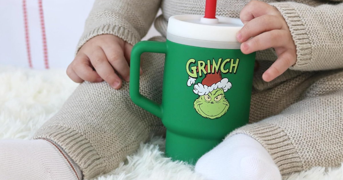 Infantino My First Toddler Tumblers Restocked + New Grinch Design for $9.99!