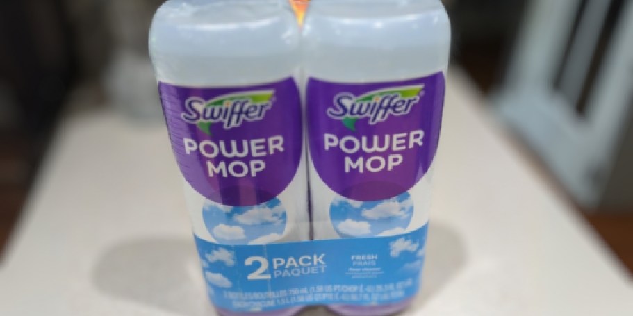 FOUR Swiffer Power Mop Refills Only $8.99 Shipped on Amazon