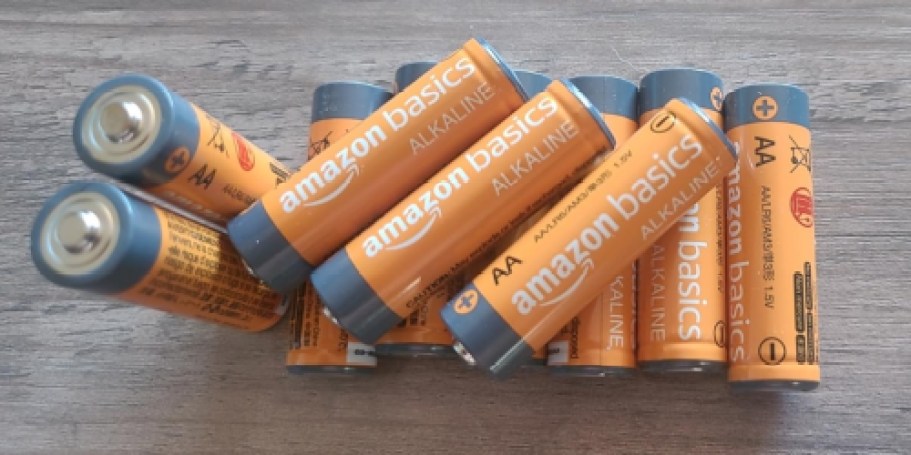 Amazon Basics AA Batteries 48-Count Only $11.48 Shipped (Just 24¢ Per Battery)