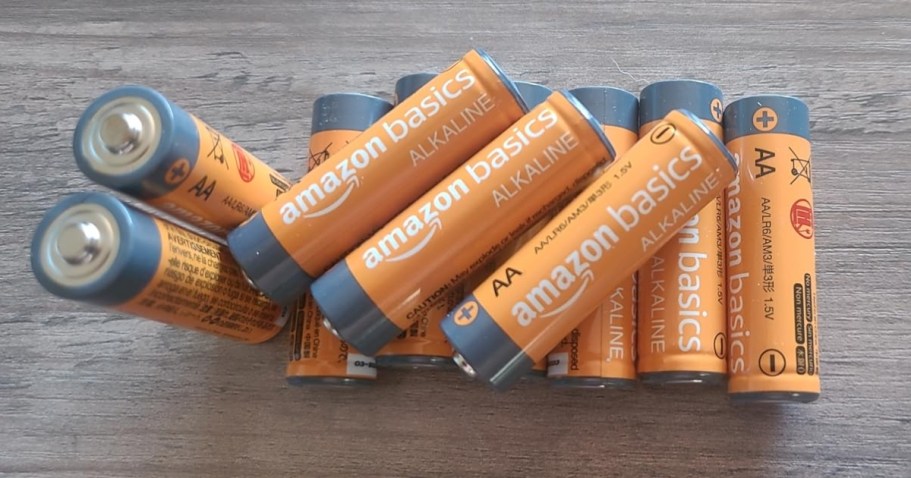 Amazon Basics AA Batteries 48-Count Only $11.48 Shipped (Just 24¢ Per Battery)