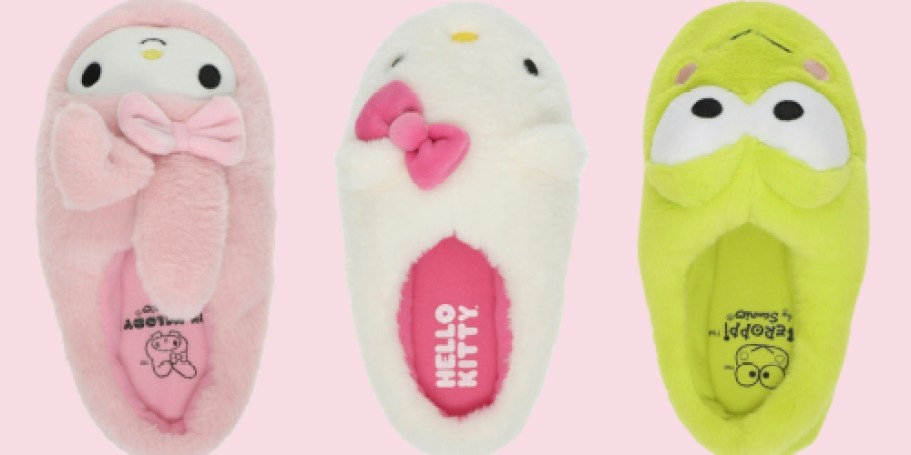 Hello Kitty Slippers JUST $4.98 on Walmart.online (Reg. $25)