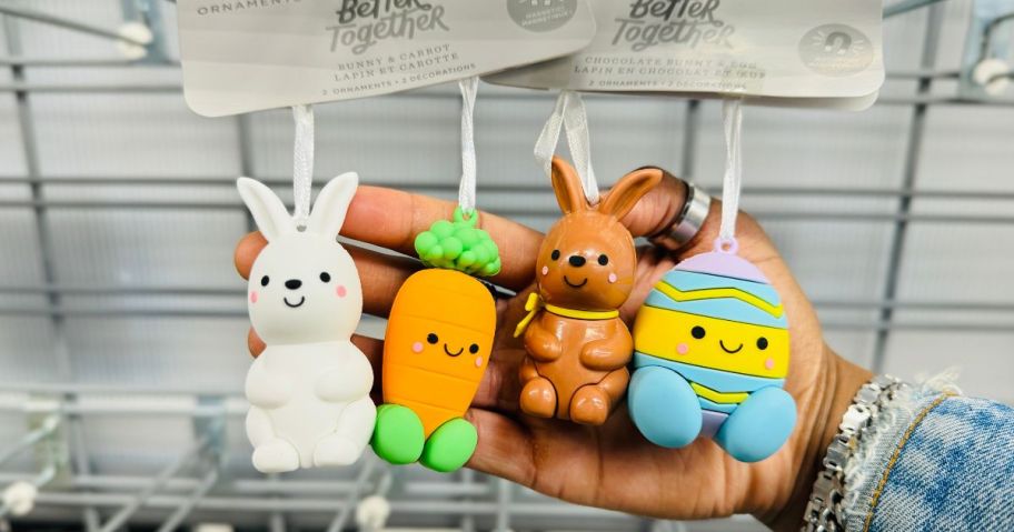 Hallmark Better Together Magnetic Easter Ornament Duos in hand in store