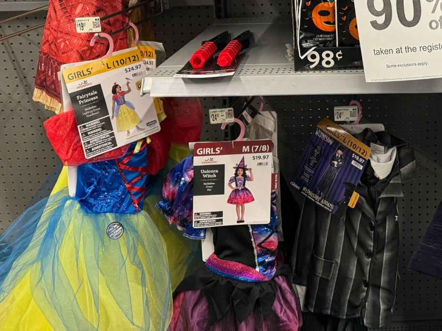 halloween costumes in store