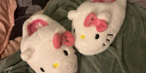 Hello Kitty Slippers JUST $4.98 on Walmart.online (Reg. $25)