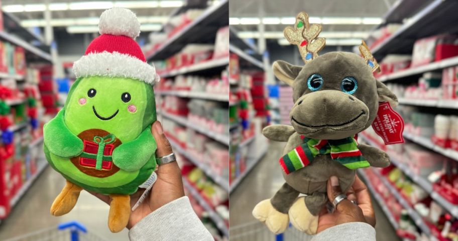 Holiday Time Avocado & Reindeer