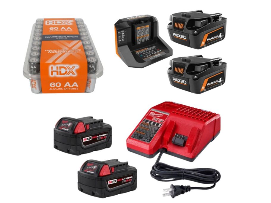 Home Depot Batteries