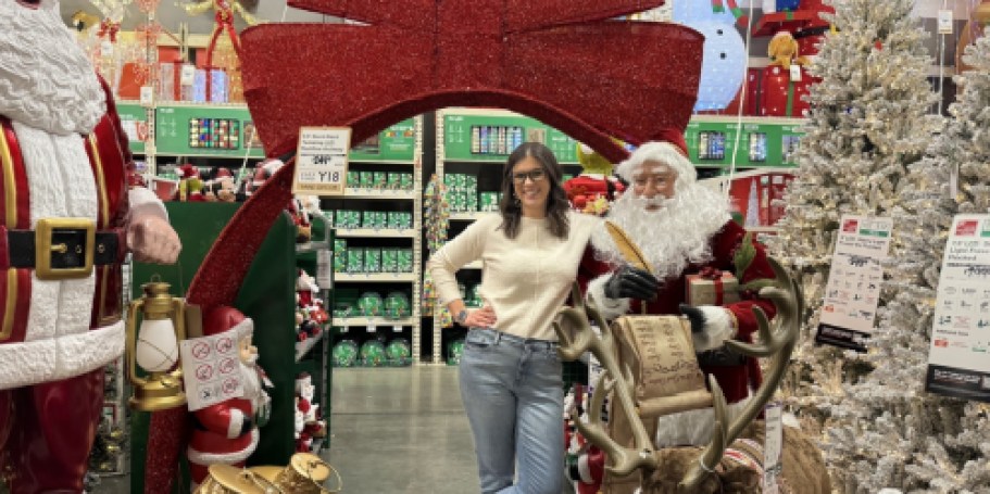 Get 50% Off Home Depot Christmas Decor + FREE Shipping | Animatronics, Inflatables, & More