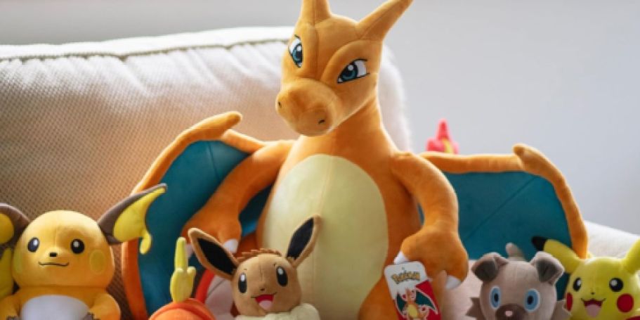 HUGE 24″ Charizard Pokémon Plush Just $25 on Walmart.online (Regularly $50)