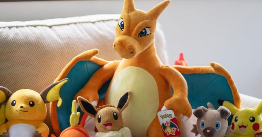 HUGE 24″ Charizard Pokémon Plush Just $25 on Walmart.online (Regularly $50)