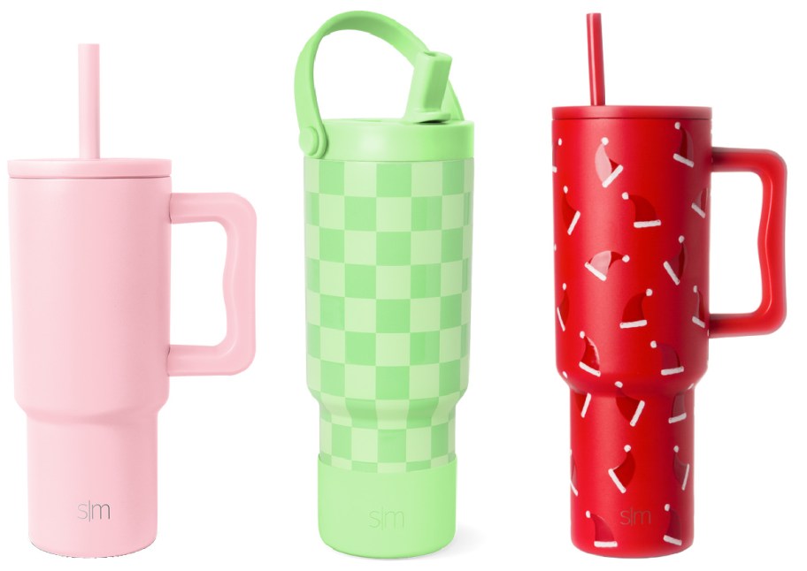 Kids and adults modern tumblers in different designs