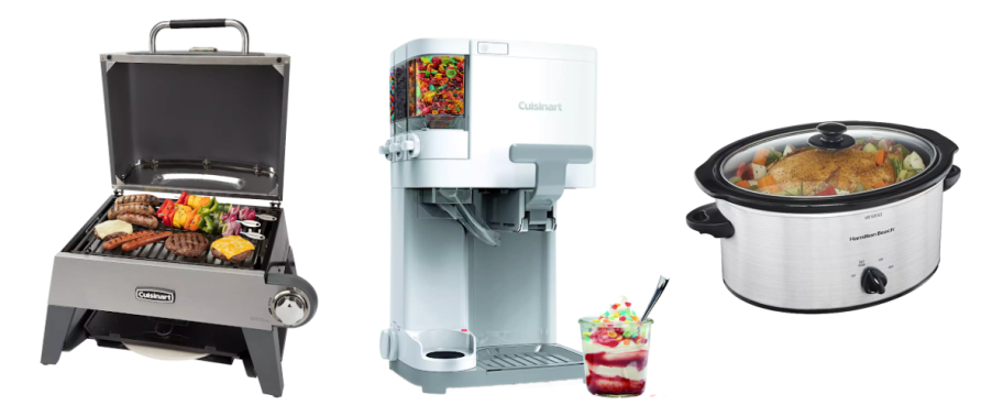 Kohl's Black Friday Kitchen Appliance Deals for 2024 including a pizza oven and soft serve ice cream machine