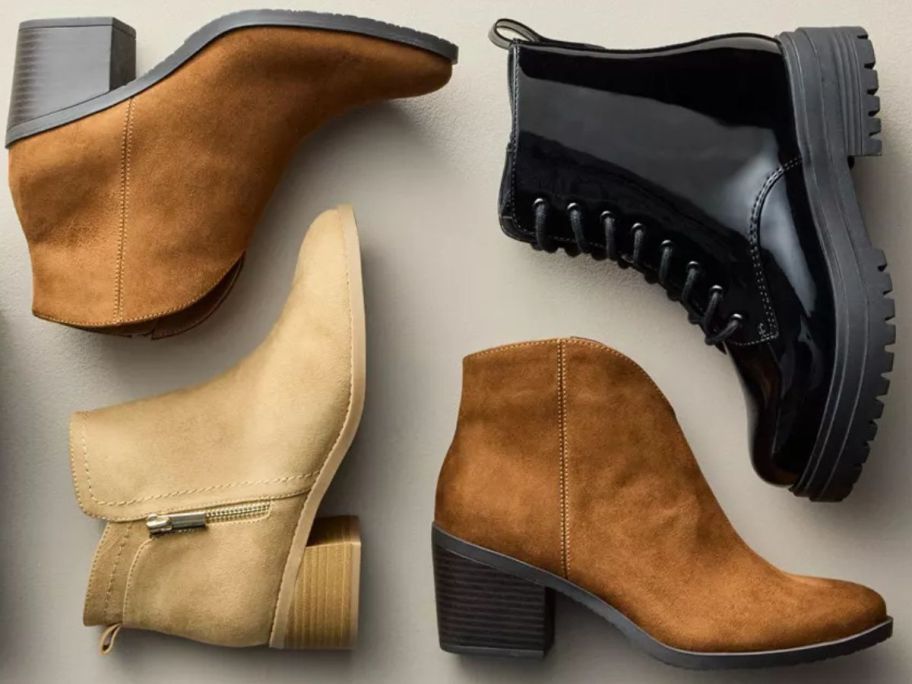 3 Diferent Styles of Kohl's Women's Boots