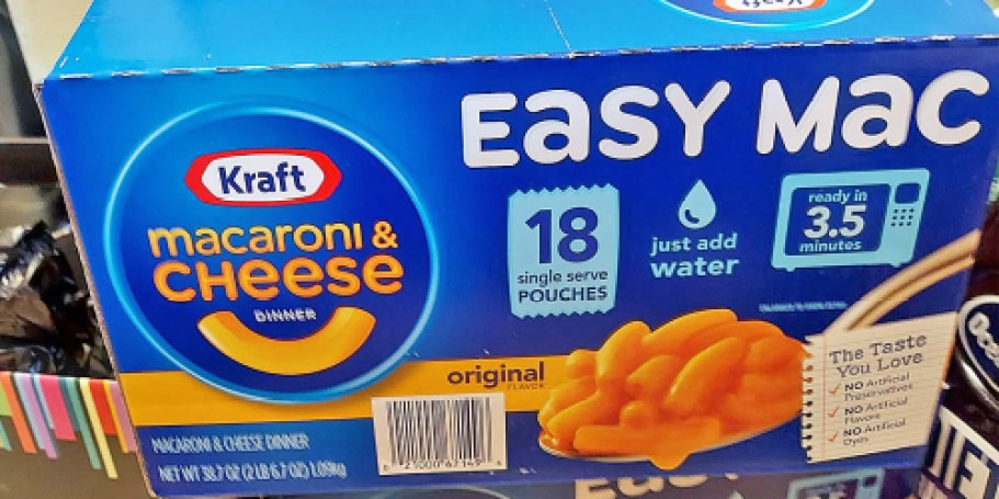 Kraft Easy Mac 18-Pack Just $4.88 Shipped on Amazon