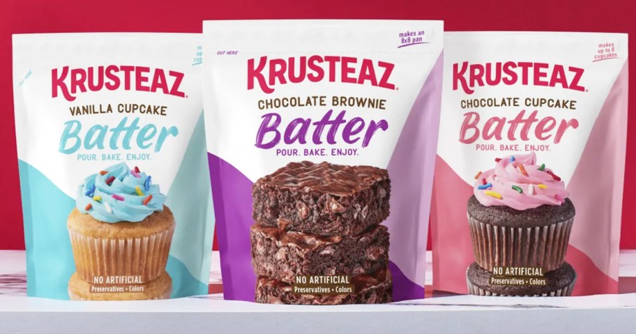 Krusteaz Brownie and Cupcake Batters