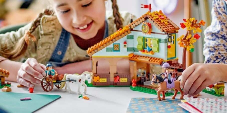 LEGO Friends Autumn’s Horse Stable Building Set Only $30 on Walmart.online (Reg. $60)