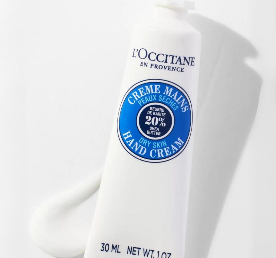 a tube of hand cream