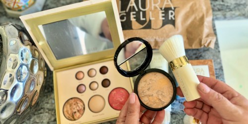 Laura Geller 3-Piece Starter Kit Only $55 Shipped ($168 Value) – Face & Eye Palette, Foundation AND Brush