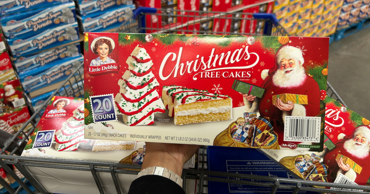 Little Debbie Christmas Tree Cakes 20-Count Box Now Available at Sam’s Club