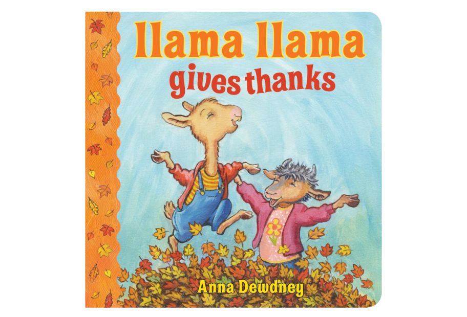 Llama Llama Gives Thanks cover, one of the thanksgiving books for kids