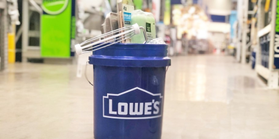 FREE Bucket of Gifts for First 25 Lowe’s Rewards Members at Every Store on 11/29 ($150 Value!)