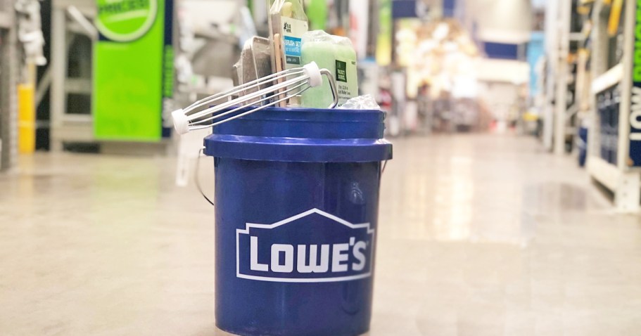 FREE Bucket of Gifts for First 25 Rewards Members at Every Lowe’s Store on 11/29 ($150 Value!)