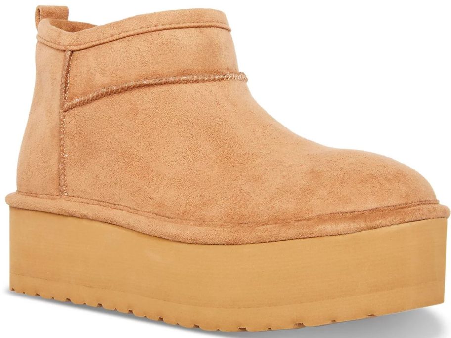 Madden Girl Platform Booties stock image