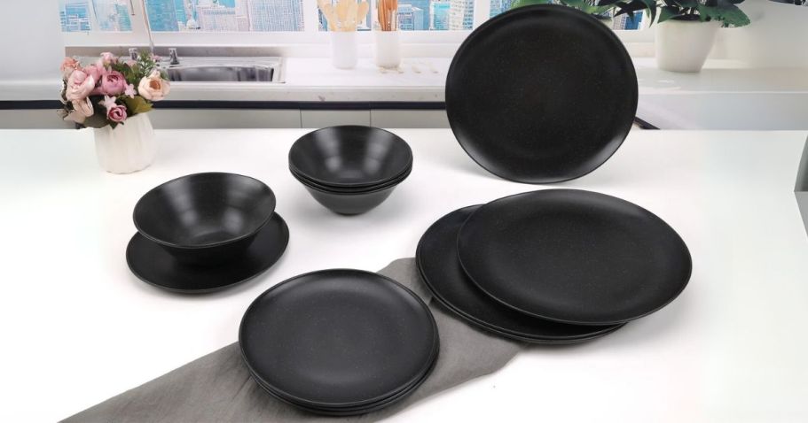 Mainstays 12-Piece Dinnerware Set Just $8.75 at Walmart (Reg. $22)