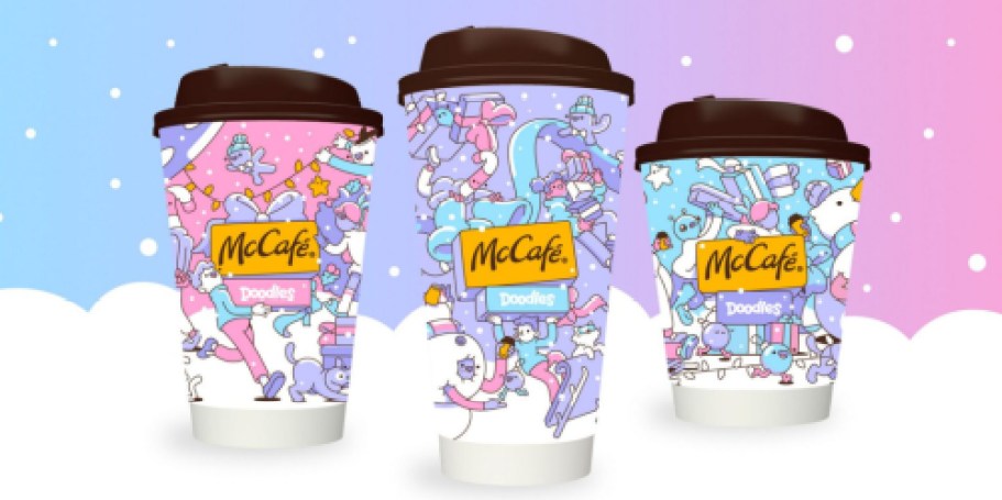 McDonald’s Festive Doodle Holiday Cups are Here—But They’re Hard to Find!