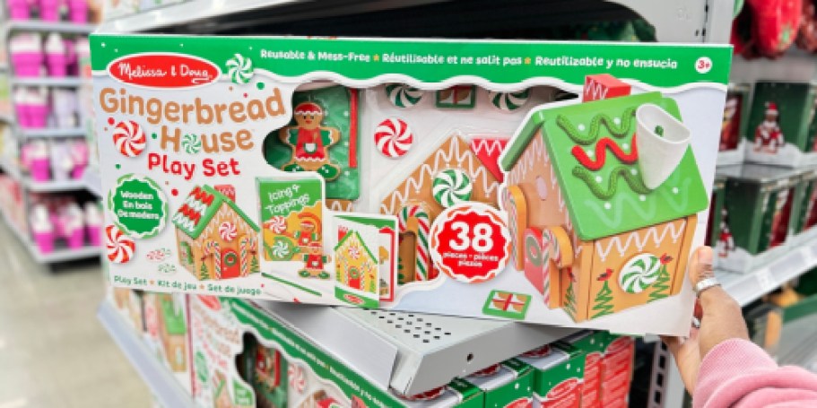 New Melissa & Doug Gingerbread House Play Set Just $15 on Walmart.online