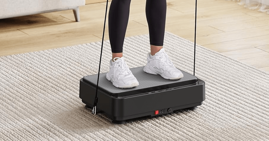 Vibration Plate Exercise Machine Only $55.99 Shipped on Amazon