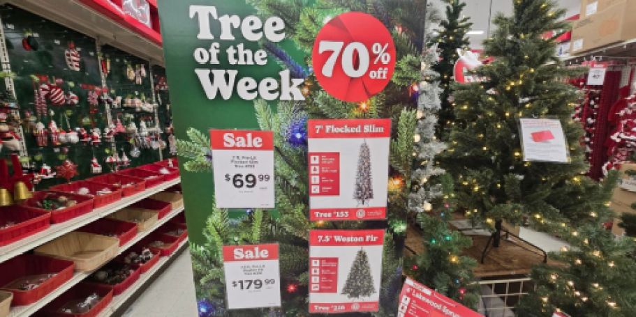 Up to 70% Off Michaels Christmas Trees | Prices from $19.99!