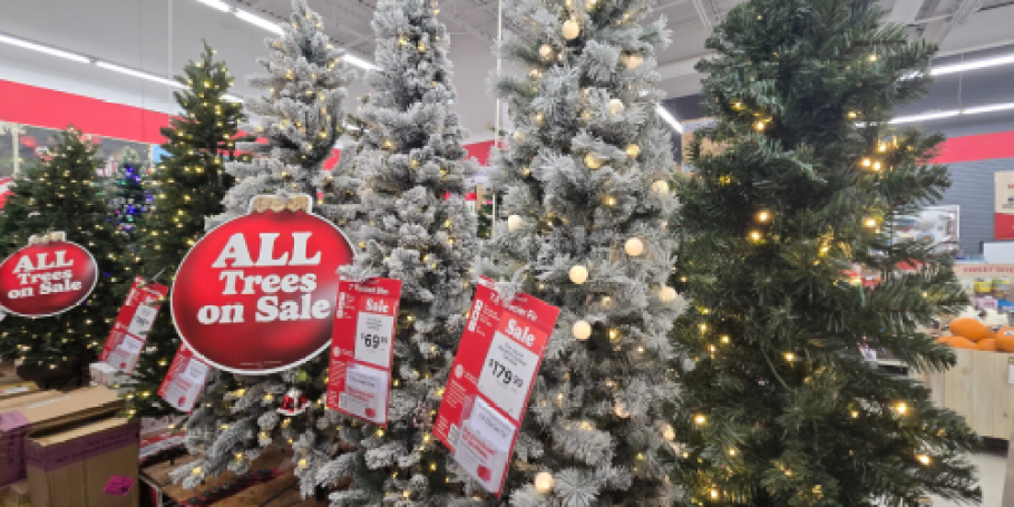 Up to 70% Off Michaels Christmas Trees | 6-Foot LED Spruce Pine Only $49.99 Shipped (Reg. $160)