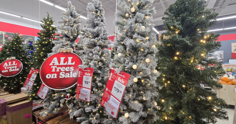 Up to 70% Off Michaels Christmas Trees | 6-Foot LED Spruce Pine Only $49.99 Shipped (Reg. $160)