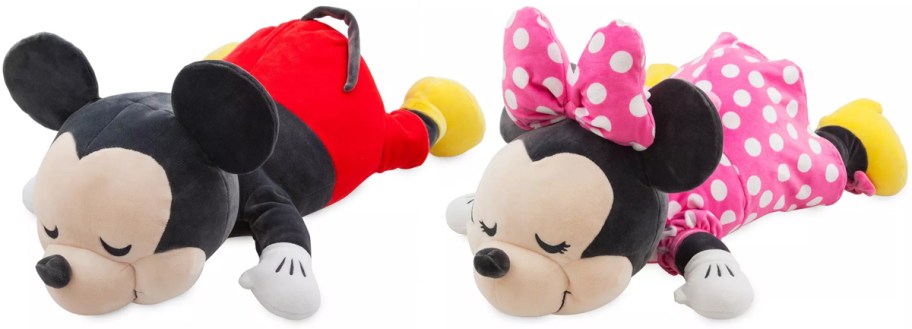 Mickey Mouse & Friends Mickey Mouse and Minnie Mouse Kids' Cuddleez Pillows