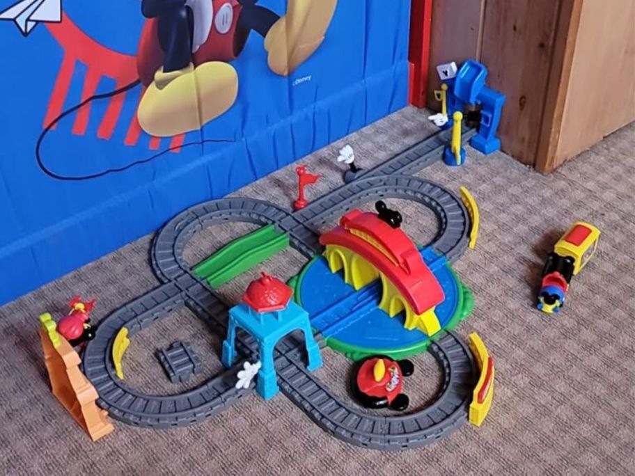 A Disney All Around the Town Mickey Mouse Track Set