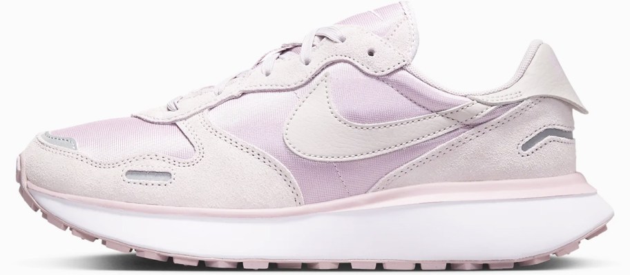 light pink nike sneaker