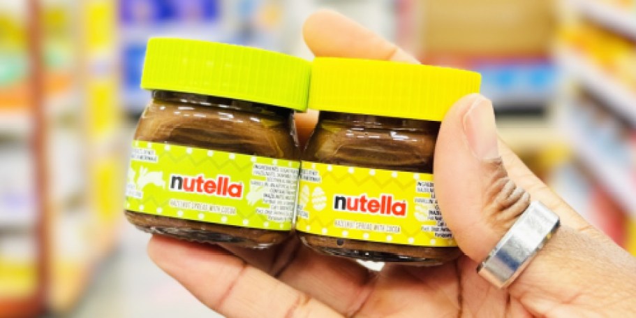 Nutella Mini Jars Just $1 at Walmart & Target – Perfect For Easter Baskets!