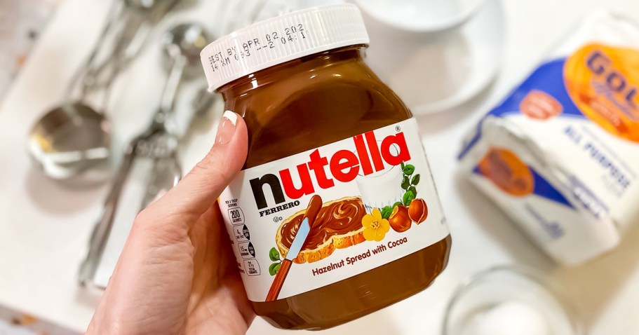 Large Nutella Spread Jar Only $5 Shipped on Amazon