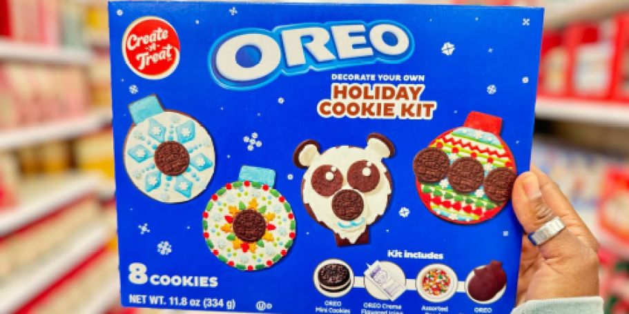 Under $10 OREO Holiday Cookie Kit at Target – Makes 8 Ornament Cookies!