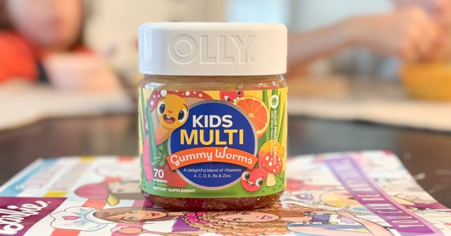 Olly Multivitamin Gummy Worms Just $11 Shipped on Amazon (Kids Love the Taste & Fun Shape!)