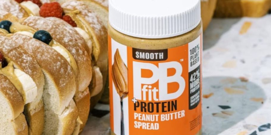 PBfit Peanut Butter 16oz Jar Only $4.55 Shipped on Amazon (Reg. $9)